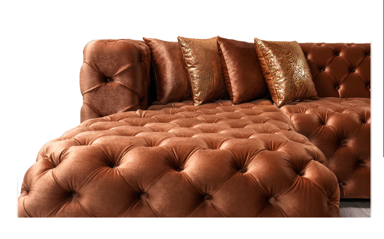 Nora double chaise sectional UH Moderate SALE