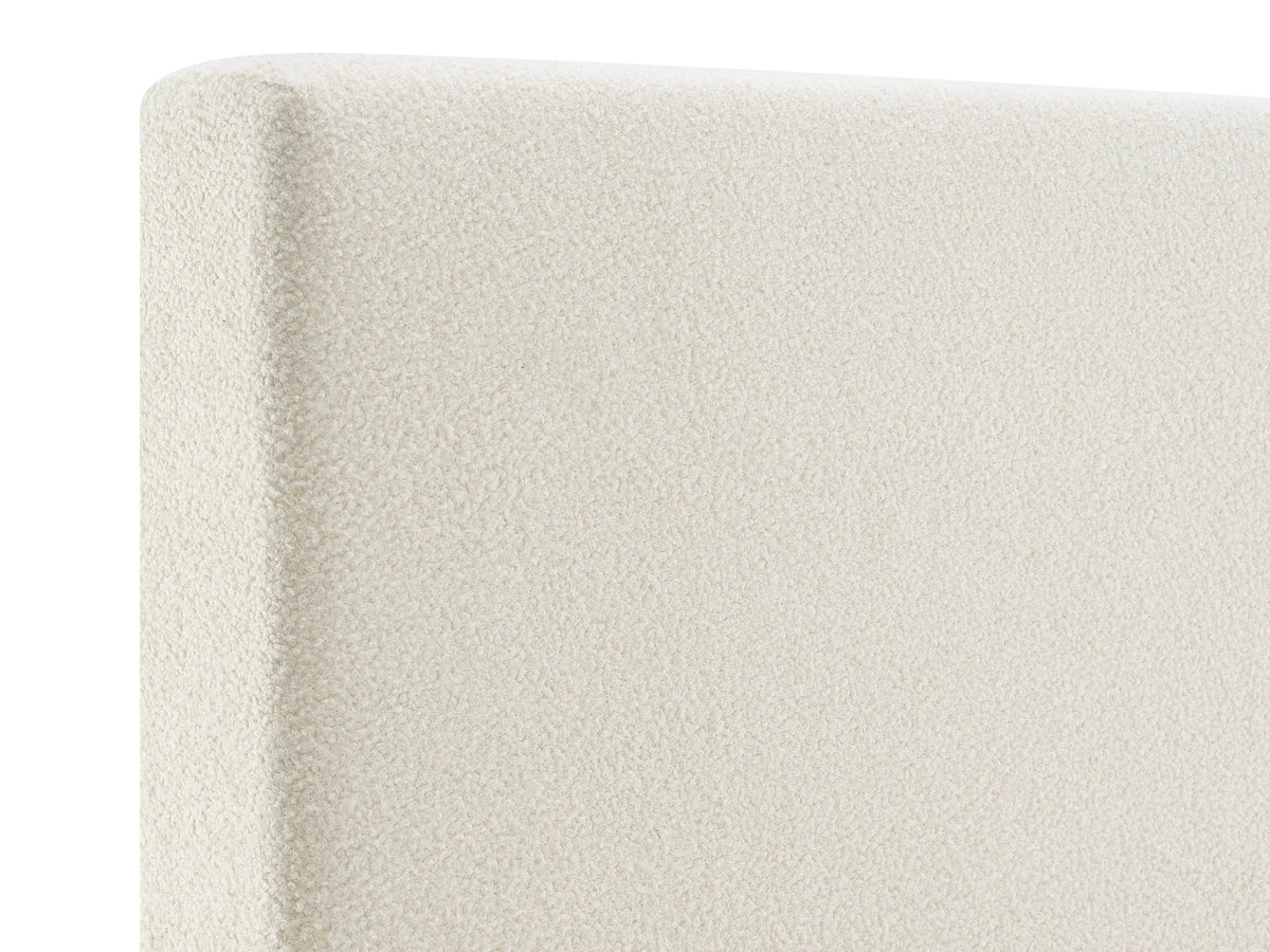 The Jordan Liliano Boucle Fabric Bed