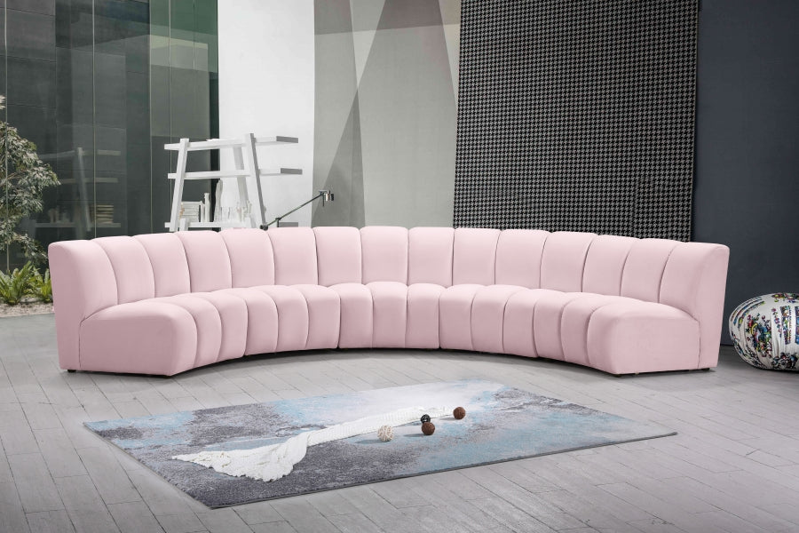 Infinity Modular Velvet Sofa