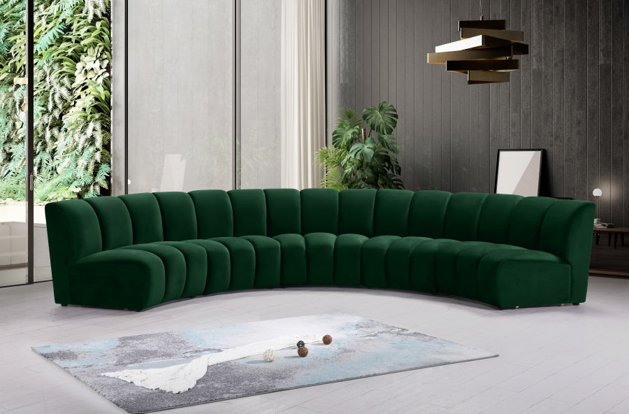 Infinity Modular Velvet Sofa