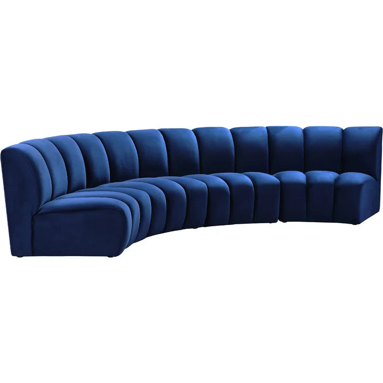 Infinity Modular Velvet Sofa