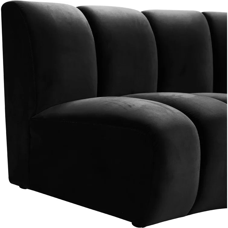Infinity Modular Velvet Sofa
