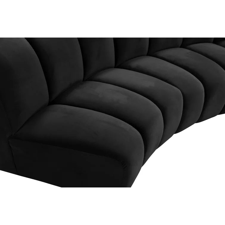 Infinity Modular Velvet Sofa