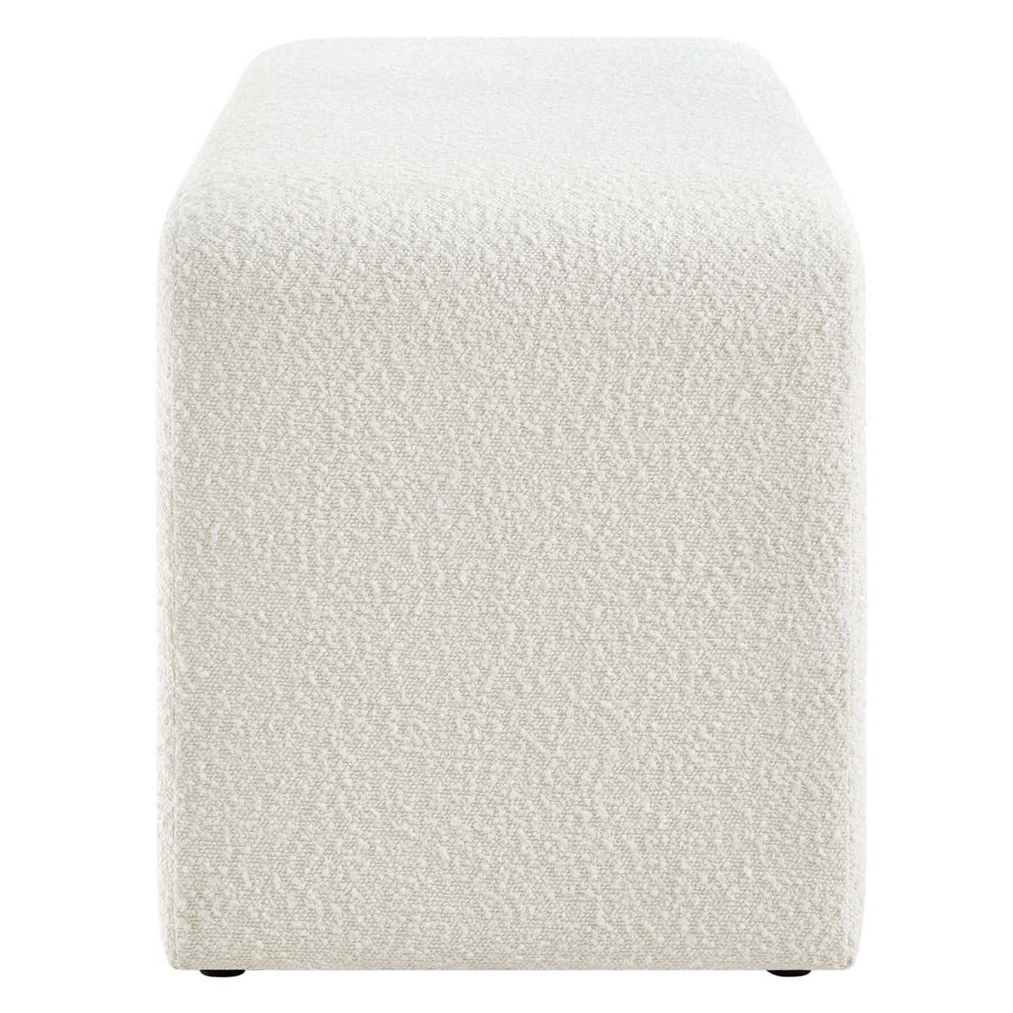The Sinda Boucle Fabric Bench 2 Colors Available