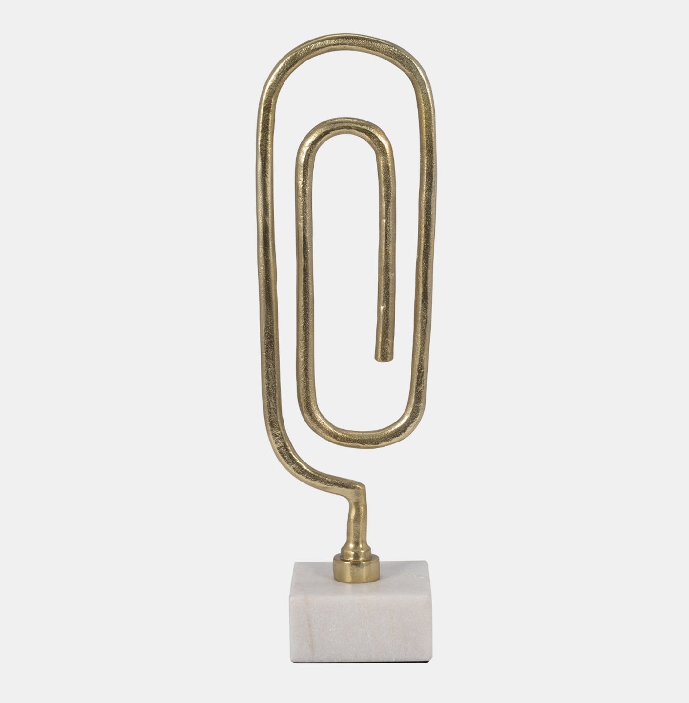 Oversized Paper Clip Decor