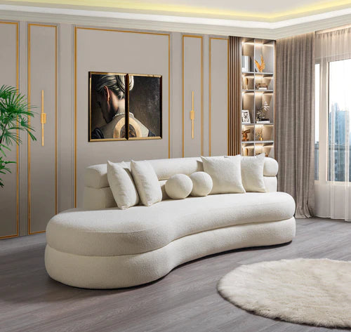 Mira Boucle Chaise Lounge
