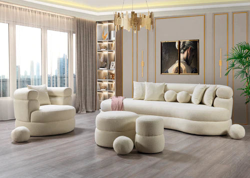 Mira Boucle Accent Chair