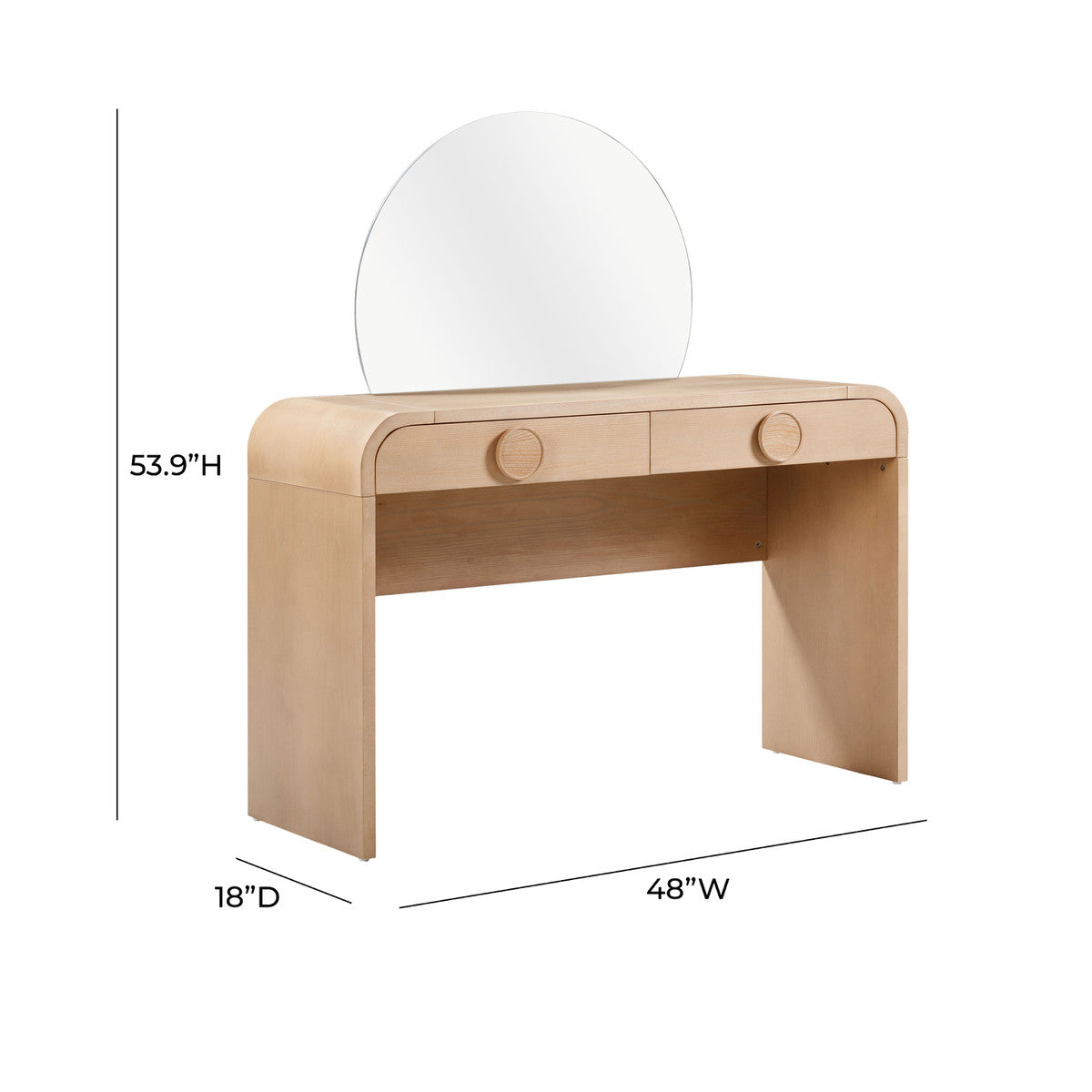 Soona Vanity Desk with Mirror