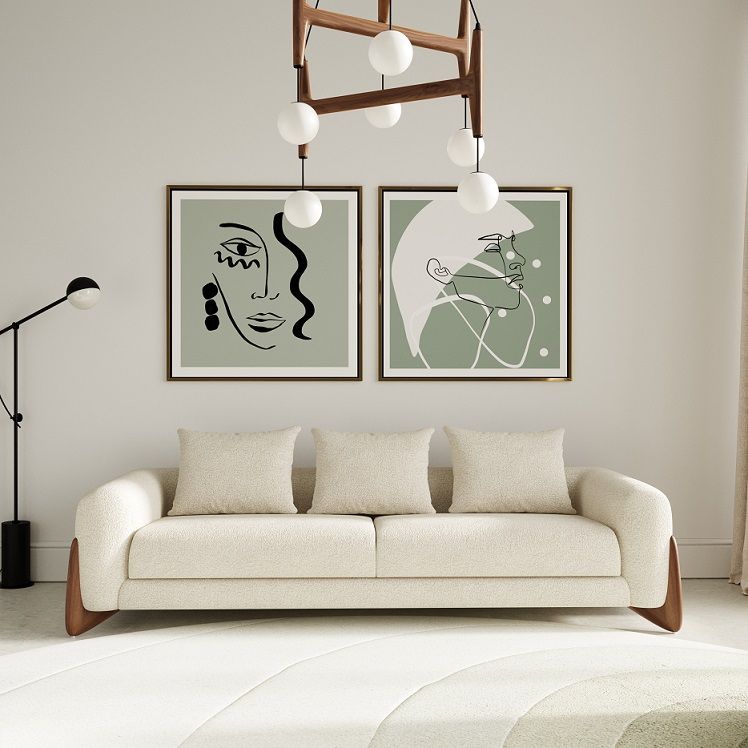 The Karia Sofa + Uh Moderate