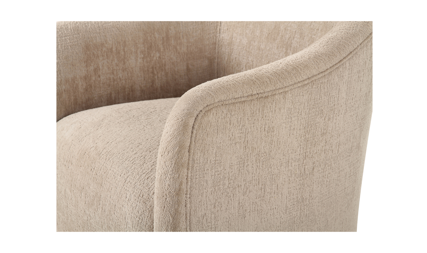 The Draya Rolling Dining Chair