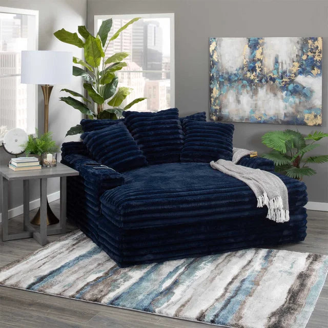 The Jamie Oversized Chaise Lounge UH Moderate