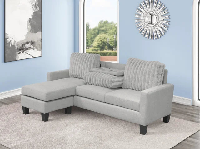 Naya Gray Reversible Sectional UH Moderate SALE