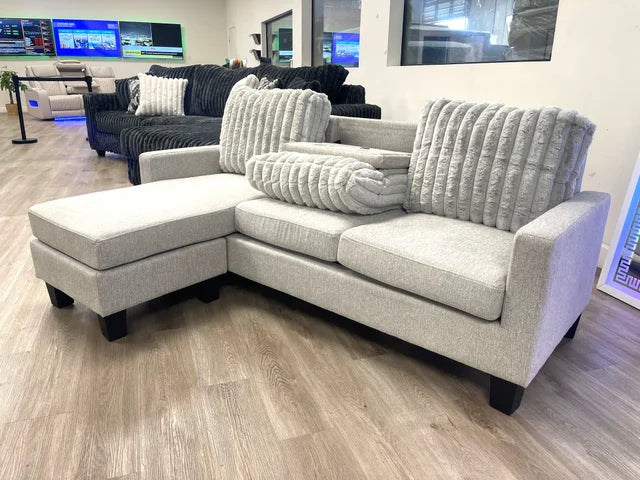 Naya Gray Reversible Sectional UH Moderate SALE