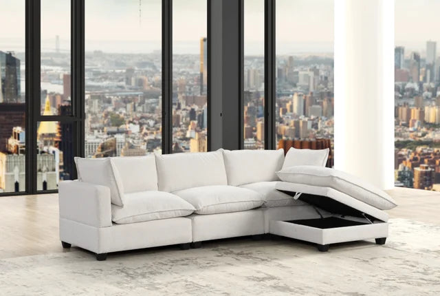 Yarely Boucle Cloud Sectional