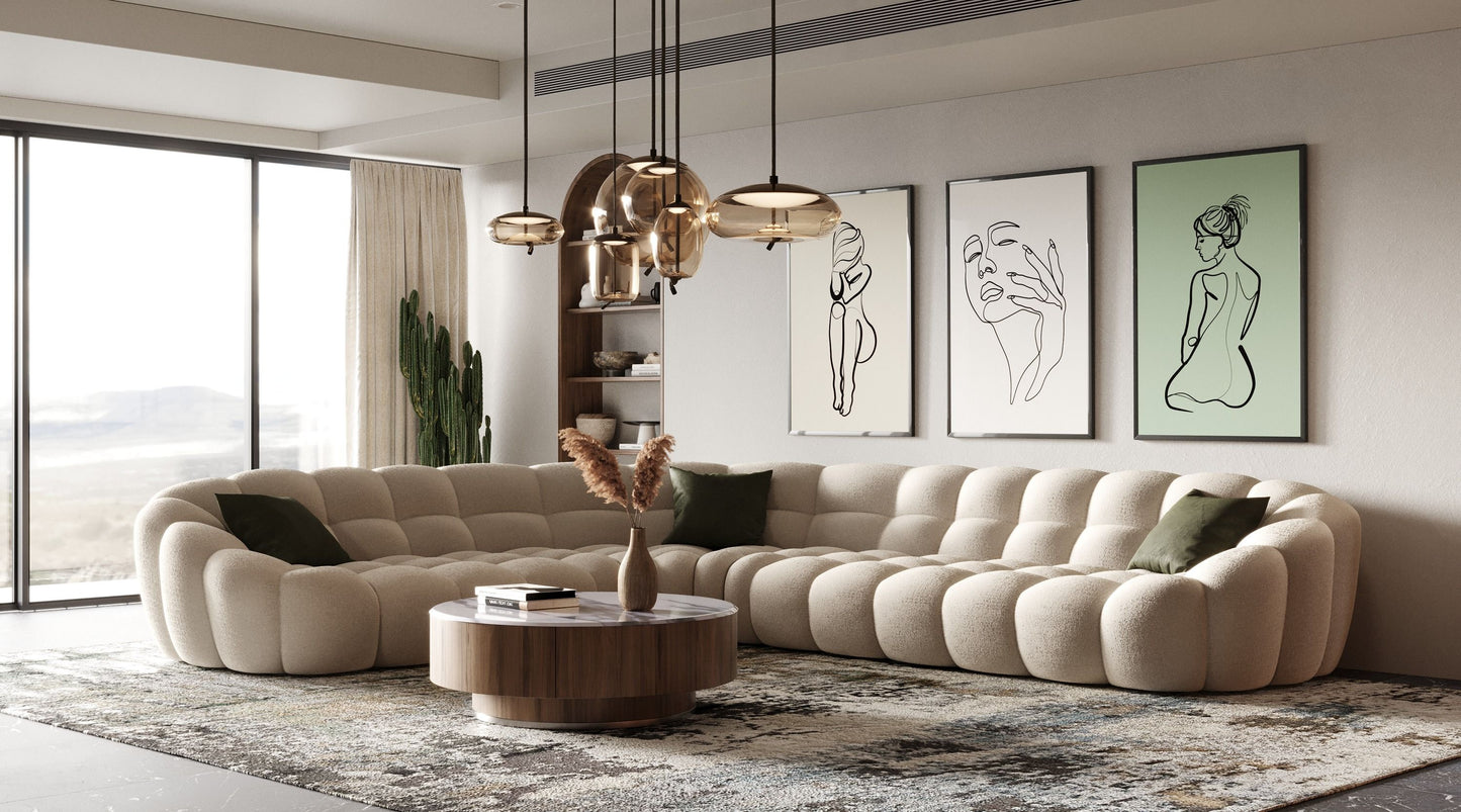 Casa Yara Curved Sectional UH Moderate