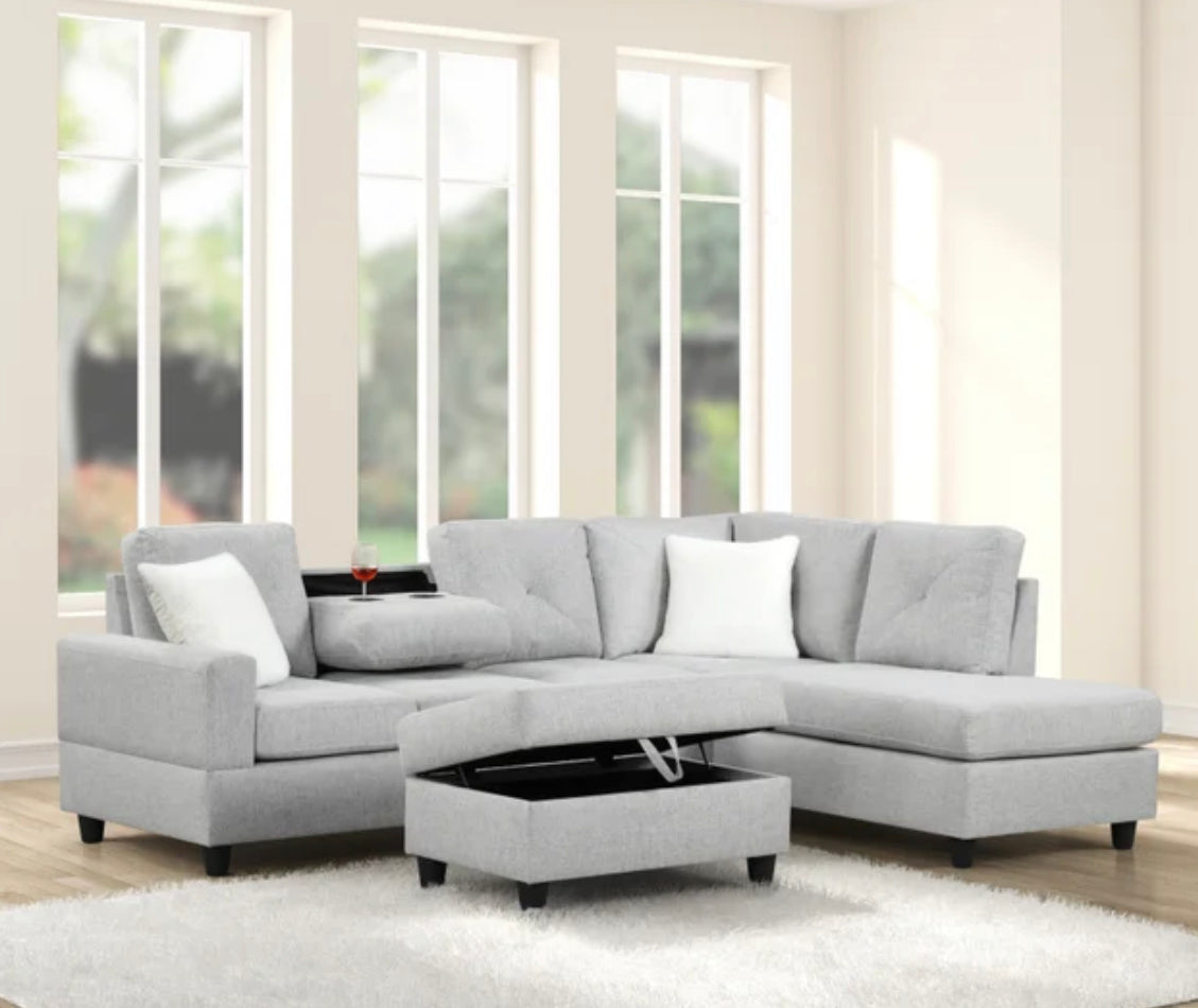 Rocko Reversible Sectional Uh Moderate SALE