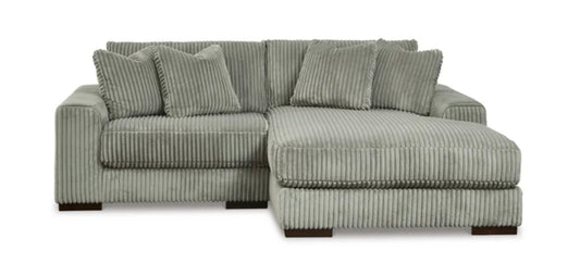 Brandon Corduroy Sectional UH Moderate Sale