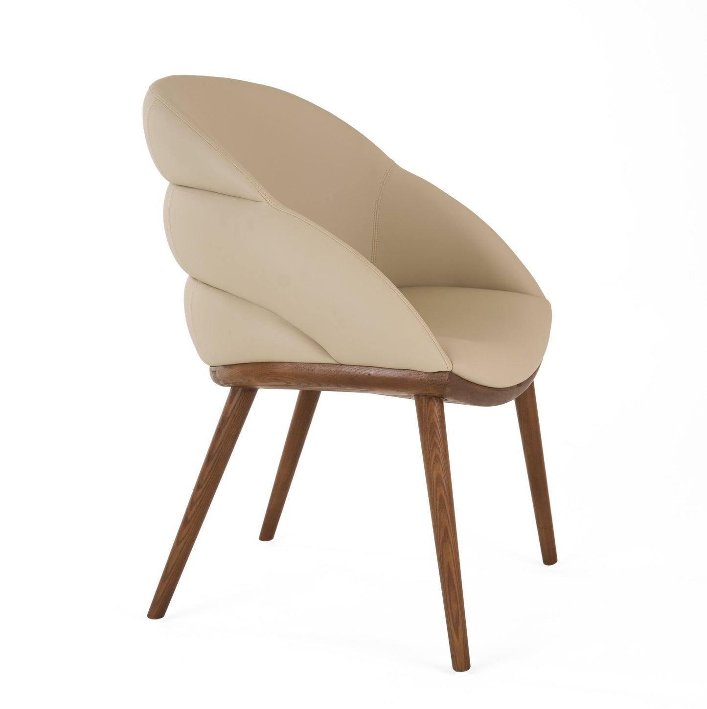 Micah Modern Vegan Leather Dining Chair