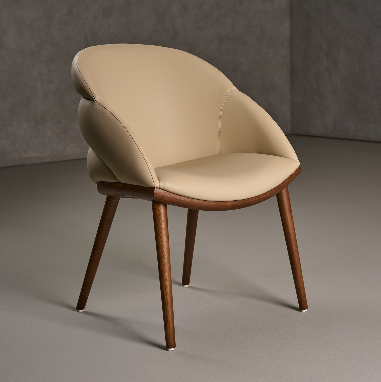 Micah Modern Vegan Leather Dining Chair