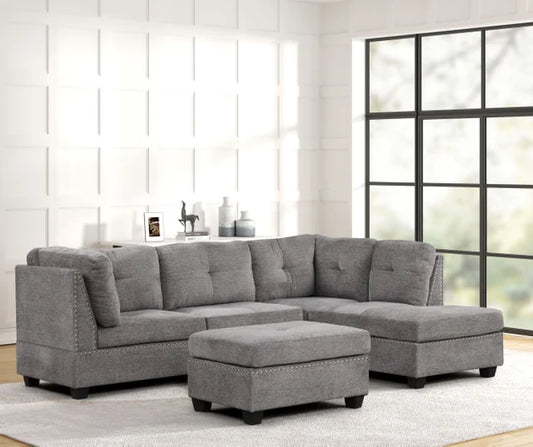 Sierra Sectional + Ottoman set UH Moderate